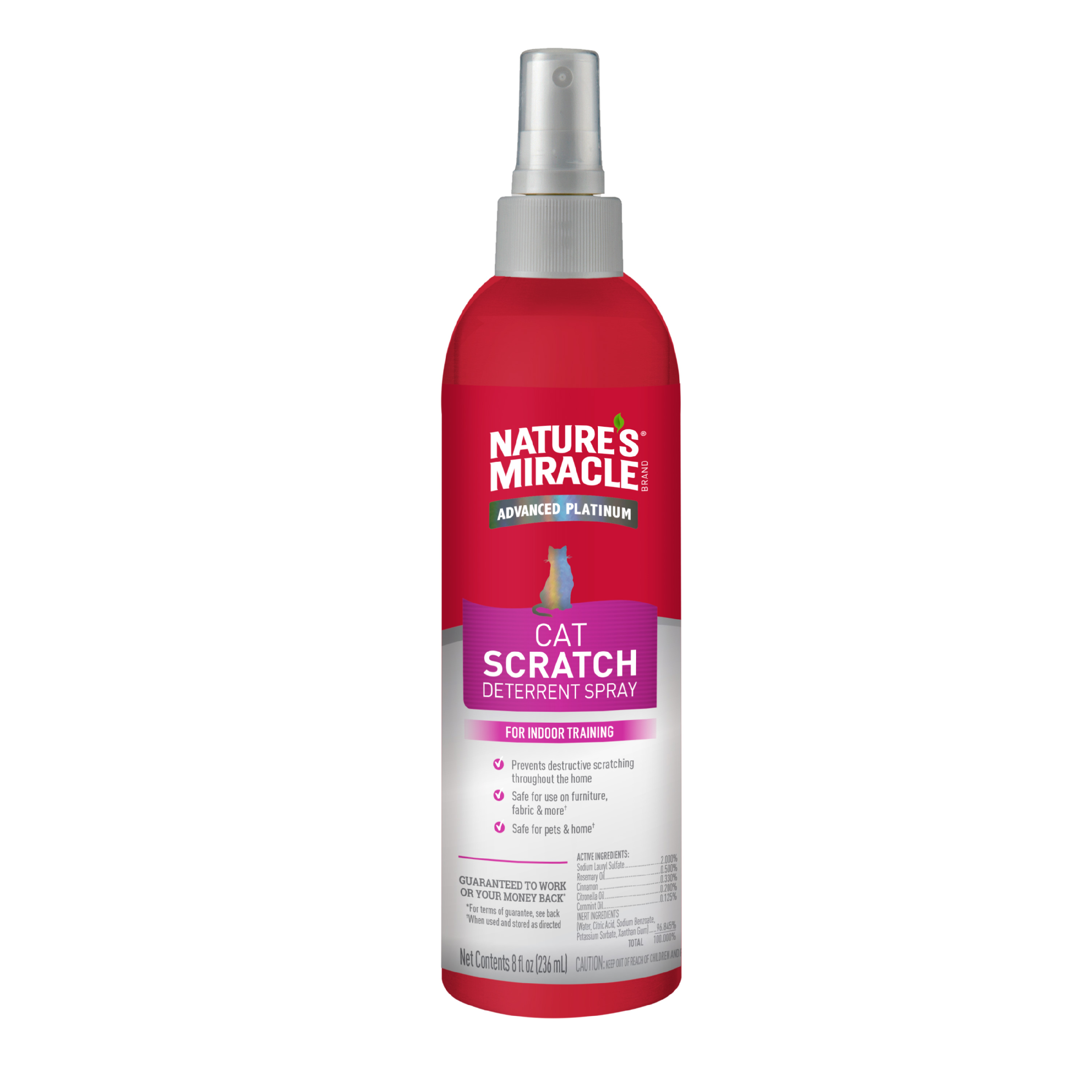 Advanced Platinum Cat Scratch Deterrent Spray Nature s Miracle